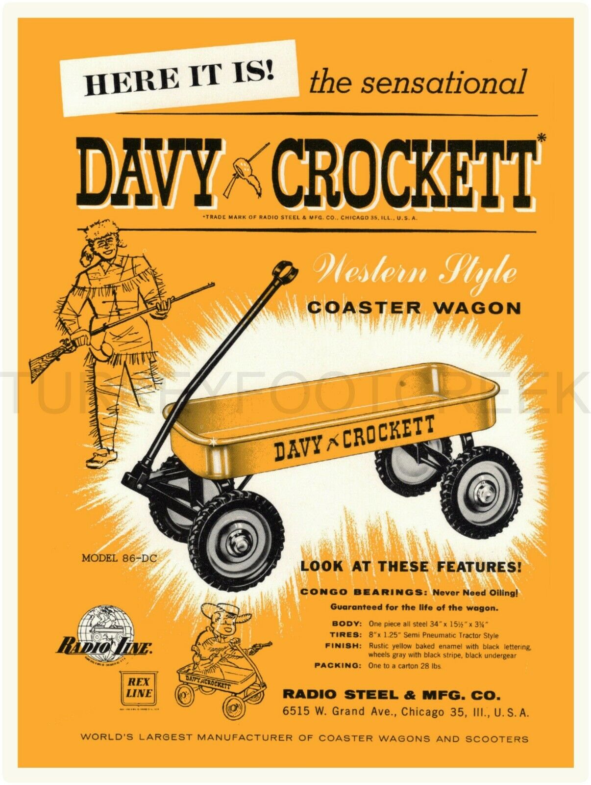 Davy Crockett Wagon 9\