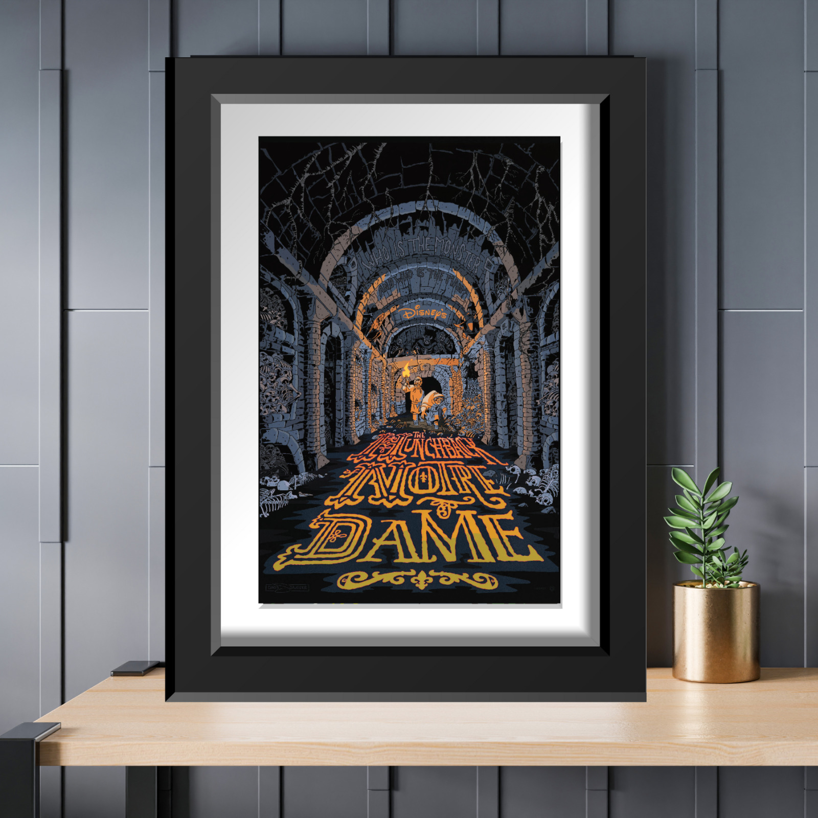 Disney Hunchback of Notre Dame Movie Poster Print 11x17