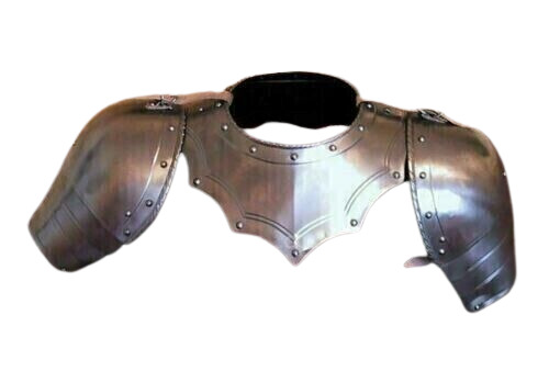 Medieval knight Armour Gorget Shoulder Pair of Armour Neck &Shoulder Guard