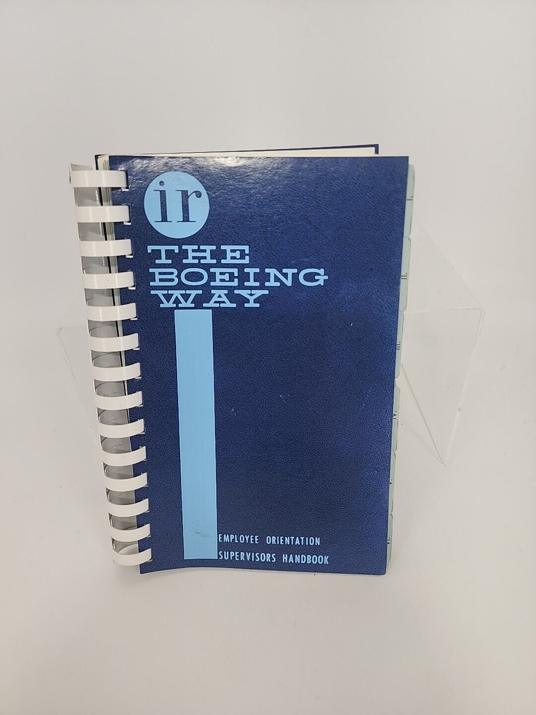 The Boeing Way, Vintage Employee Orientation Supervisors Handbook