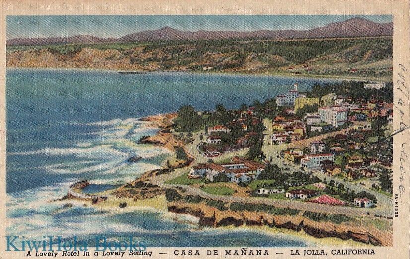  Postcard Hotel Casa de Manana La Jolla CA 