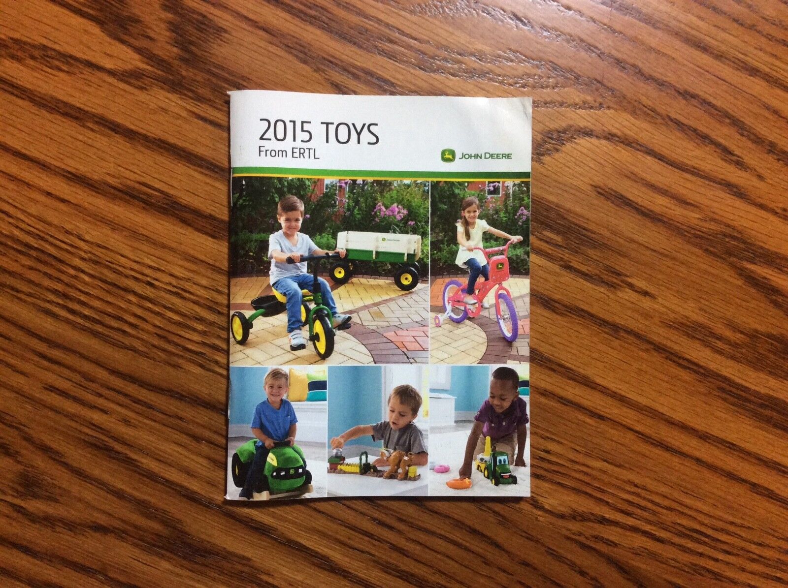RARE New 2015 John Deere Pocket Ertl Toy Book label