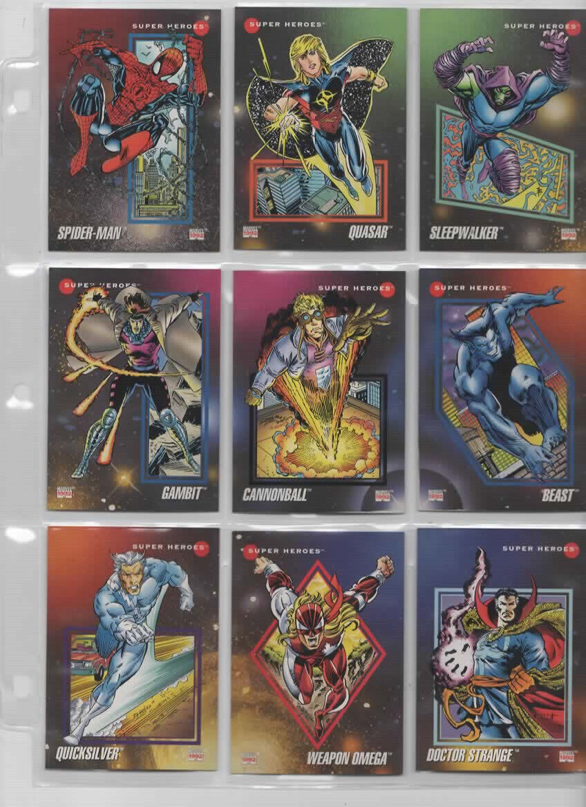 1992 Marvel Universe Series 3 Trading Card 1-200 Set w 1-5 Holo NEW UNCIRCULATED