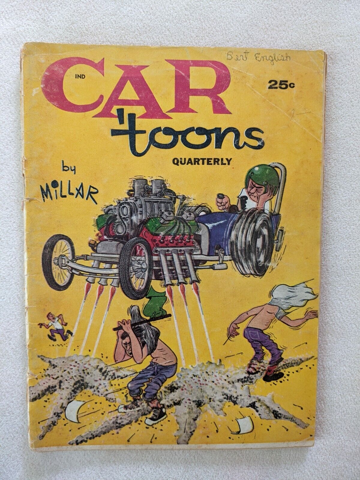 Car Toons Quarterly Magazine by Millar - Summer 1961 - Vintage Item