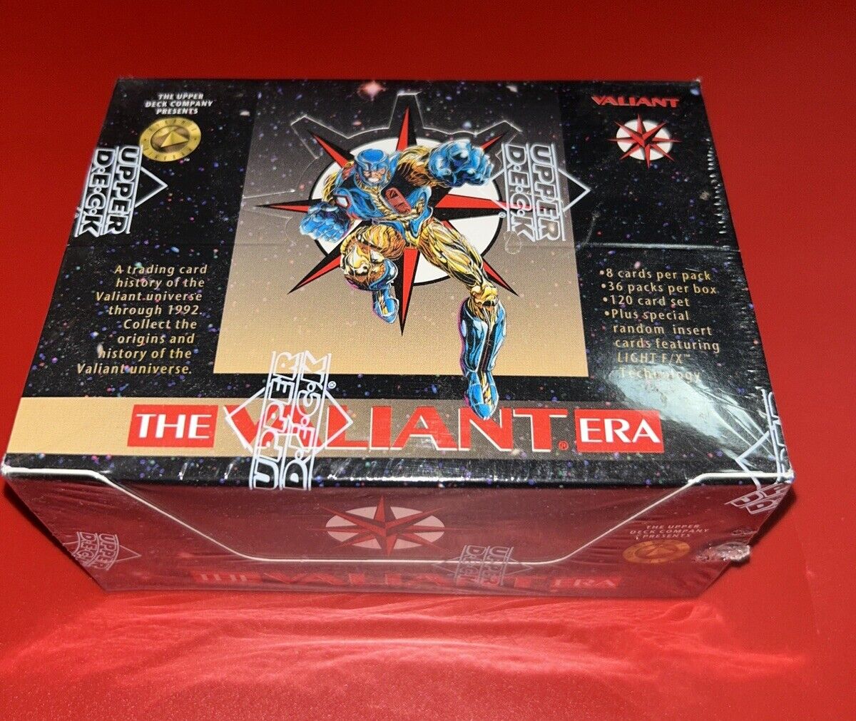 1993 Upper Deck The Valiant Era Trading Cards Factory Sealed Box 36 Packs Marvel