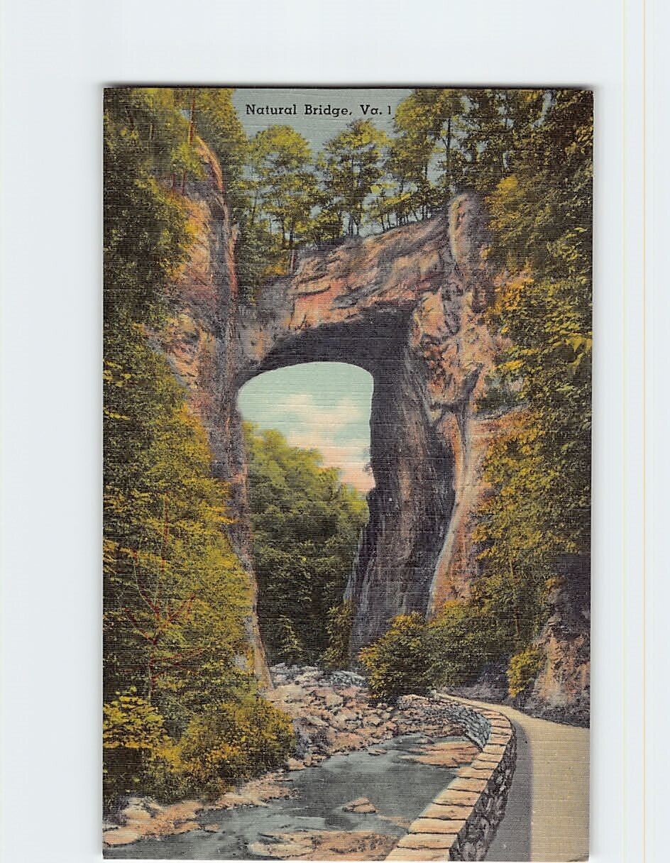 Postcard Natural Bridge, Virginia