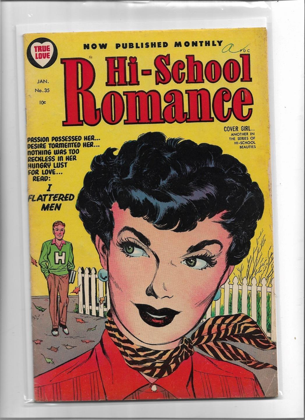 HI-SCHOOL ROMANCE #35 1955 VERY GOOD-FINE 5.0 4745