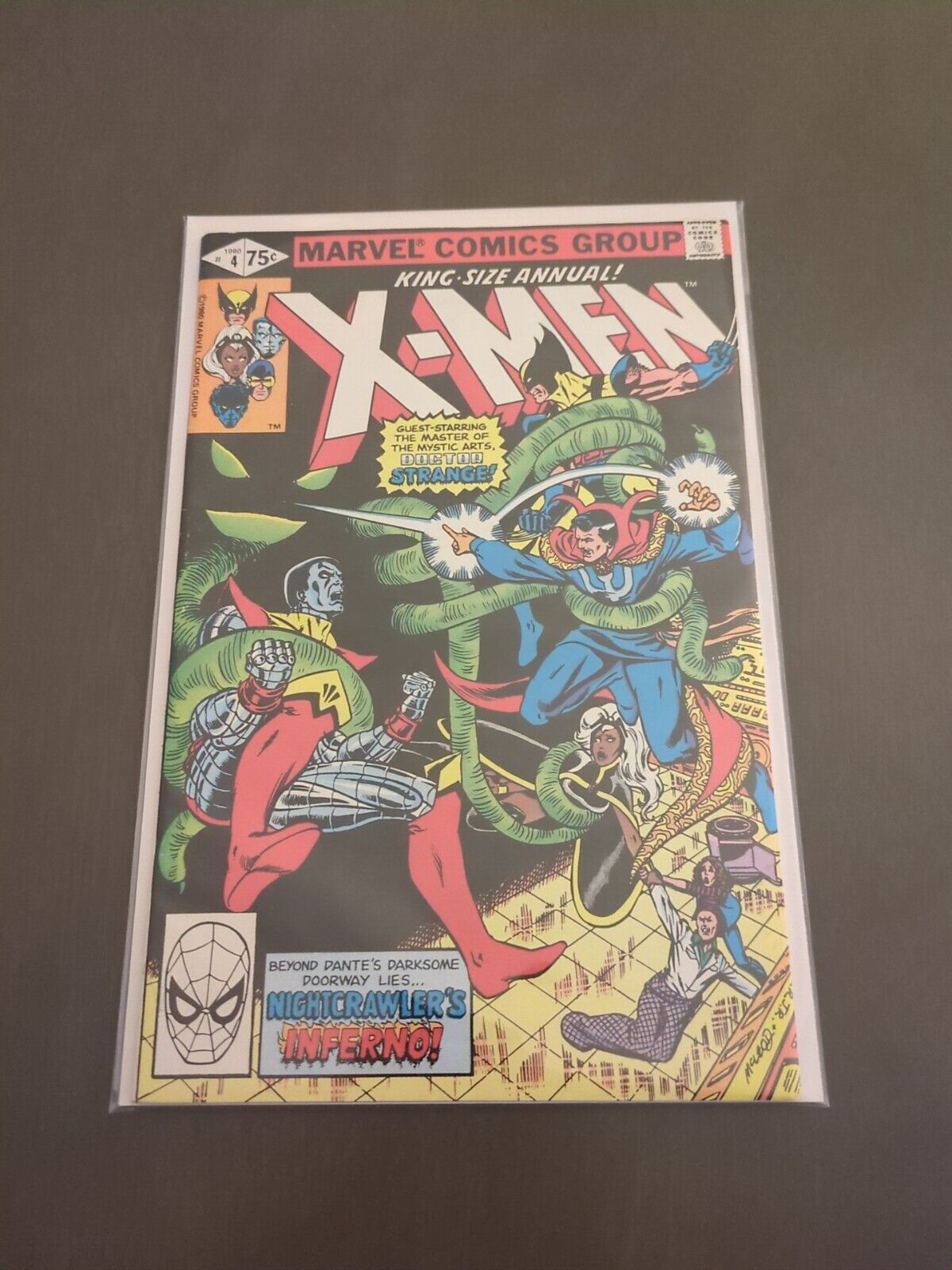 King-Size Annual X-Men #4 (1980) Origin Nightcrawler VF/NM CLAREMONT SIGNED Auto