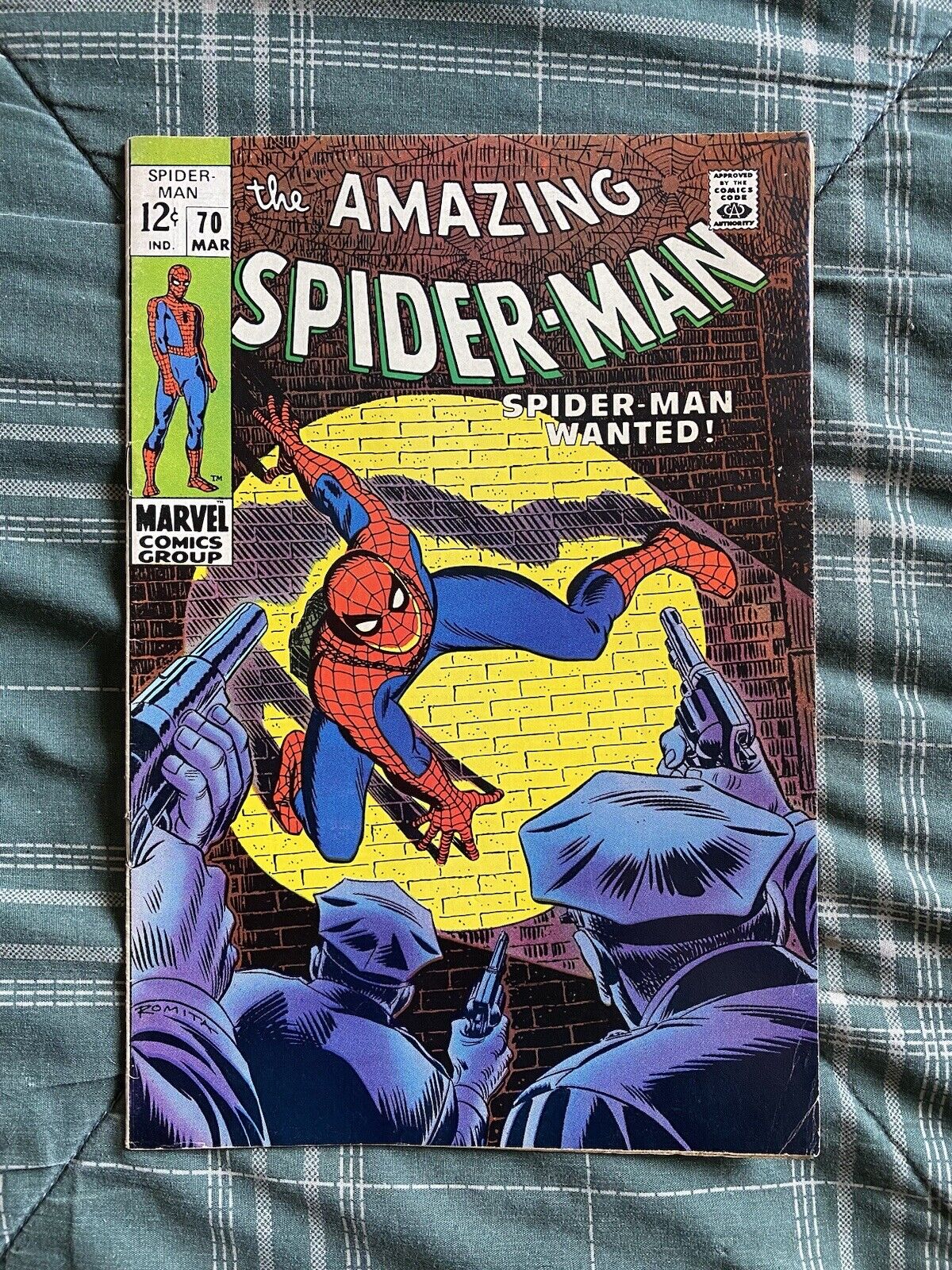 Amazing Spider-Man #70 (1969) 1st Cameo App King Pin's Wife VG/FN 5.0