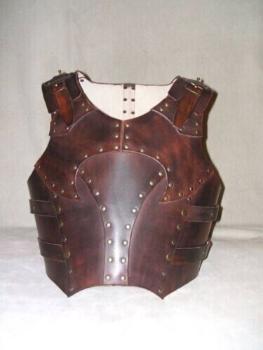 Christmas Hero brown medieval leather body Armour Collectible