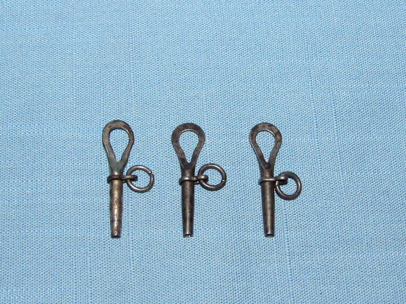 Antique Victorian Watch or Clock Key Lot