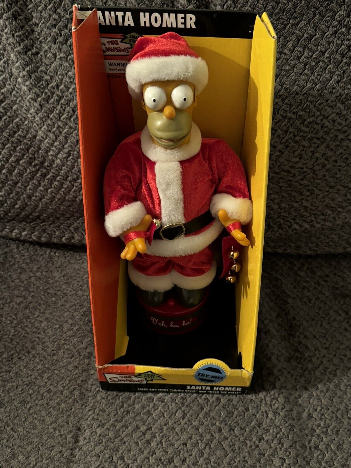 Gemmy Dancing And Singing Homer Simpson Santa Tested 