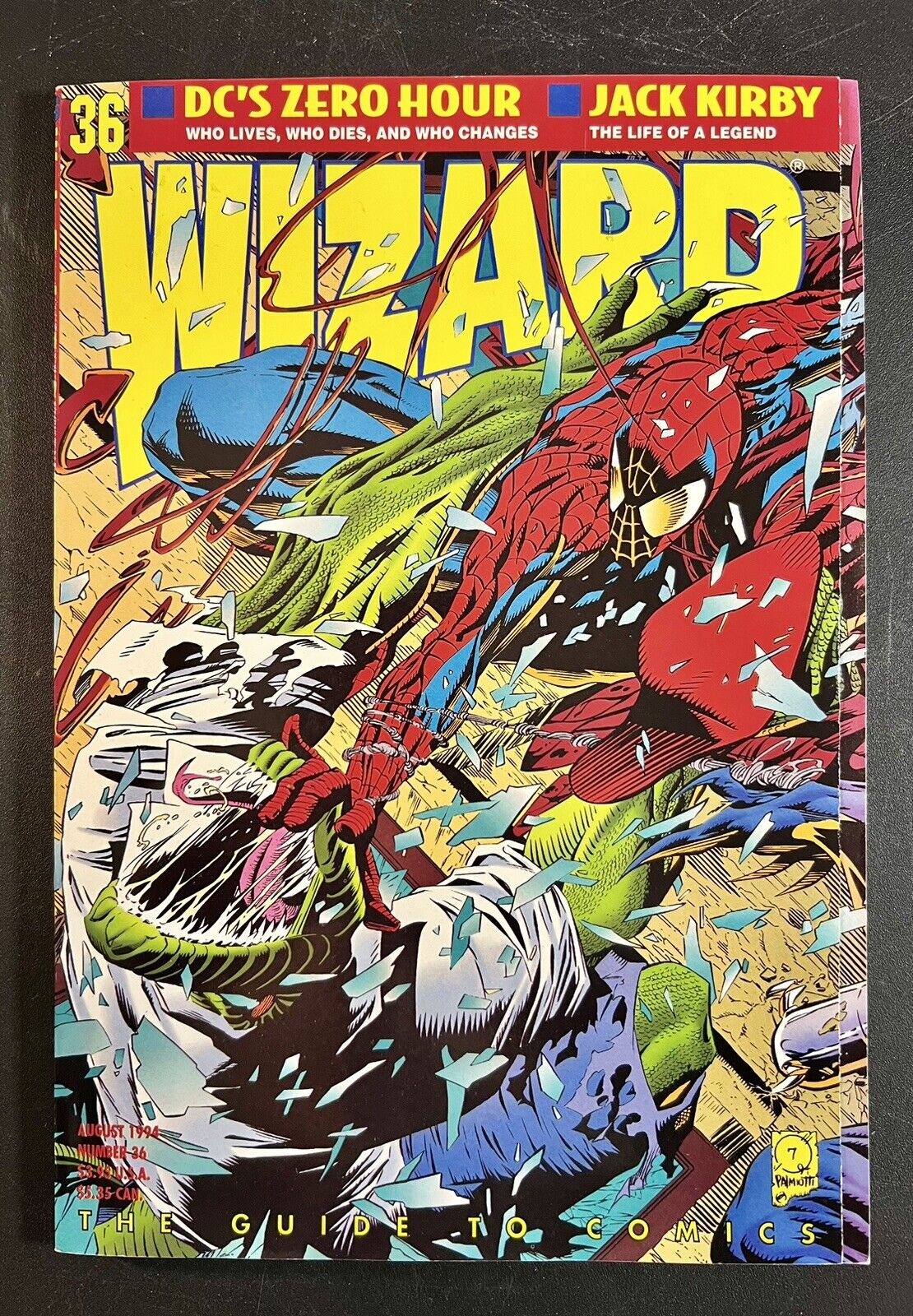 Wizard Magazine~The Guide To Comics~#36~1994~Excellent Condition