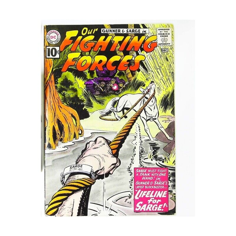 Our Fighting Forces #64 DC comics VF minus Full description below [i^