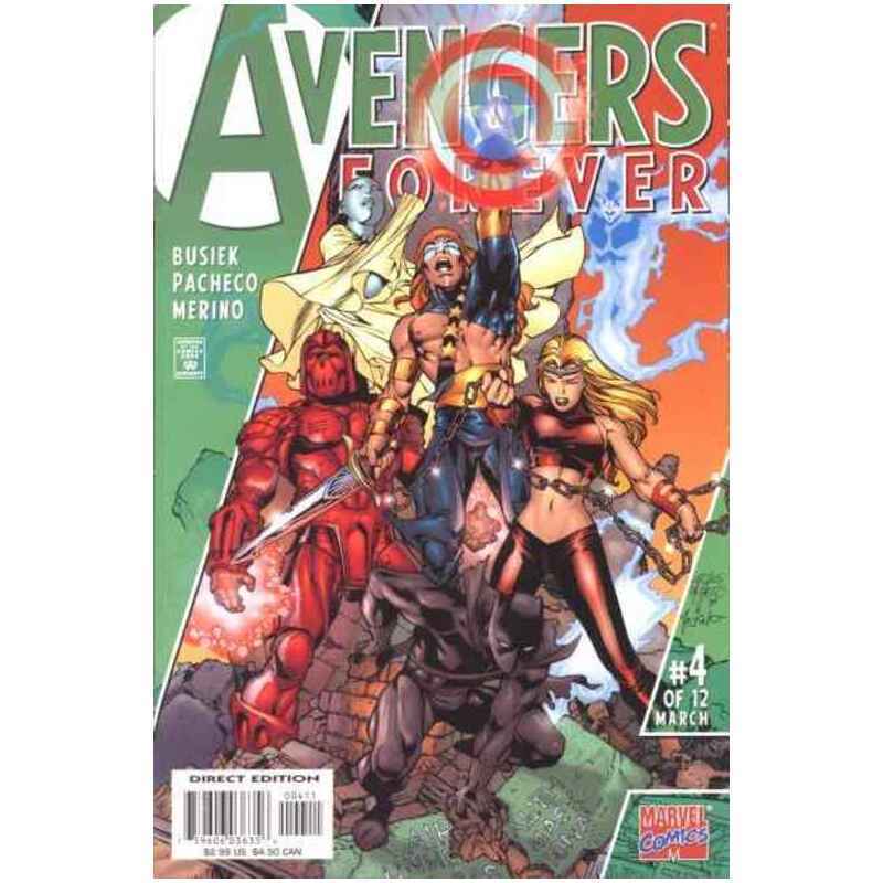 Avengers Forever (1998 series) #4 in Near Mint condition. Marvel comics [l`