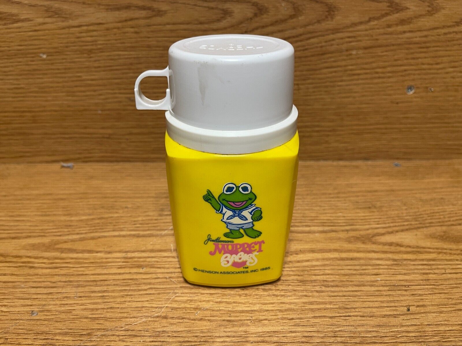 Henson's Muppet Babies Yellow Thermos 1985