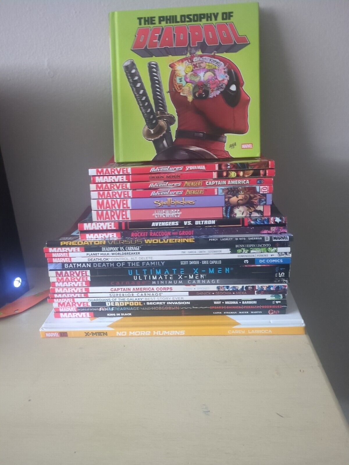 Lot of 24 Marvel Graphic Novels