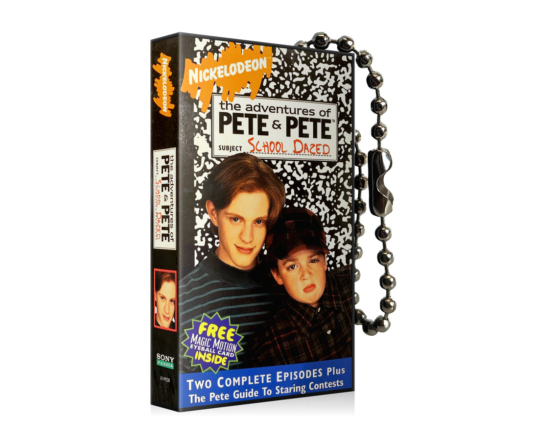 Pete And Pete Nickelodeon VHS  Keychain