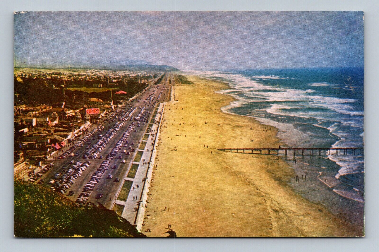Postcard - San Francisco's Ocean Beach - San Francisco, California