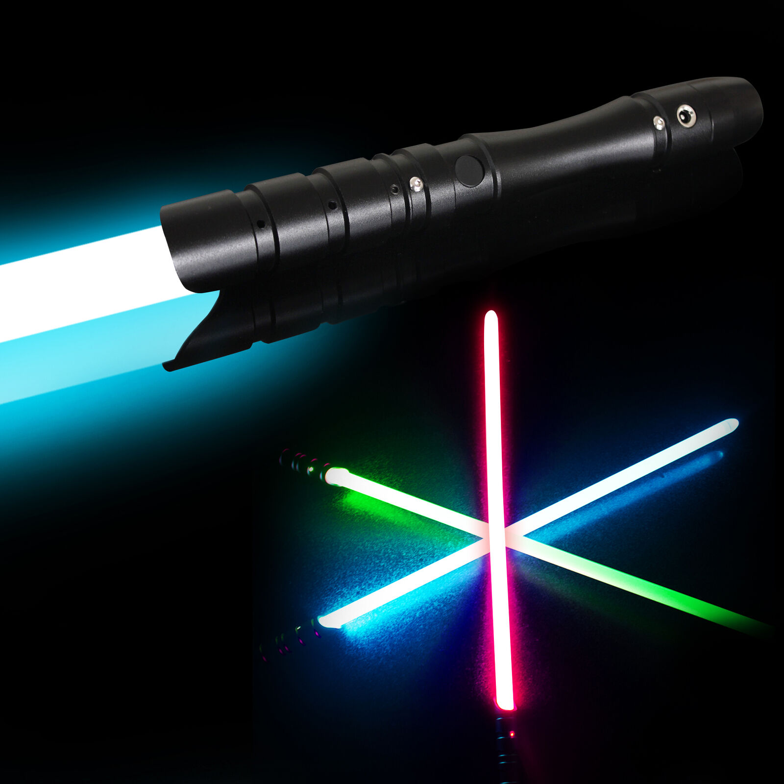 US YDD Lightsaber Color Change Sword Fx Effect Force Metal Hilt Jedi Cosplay Toy