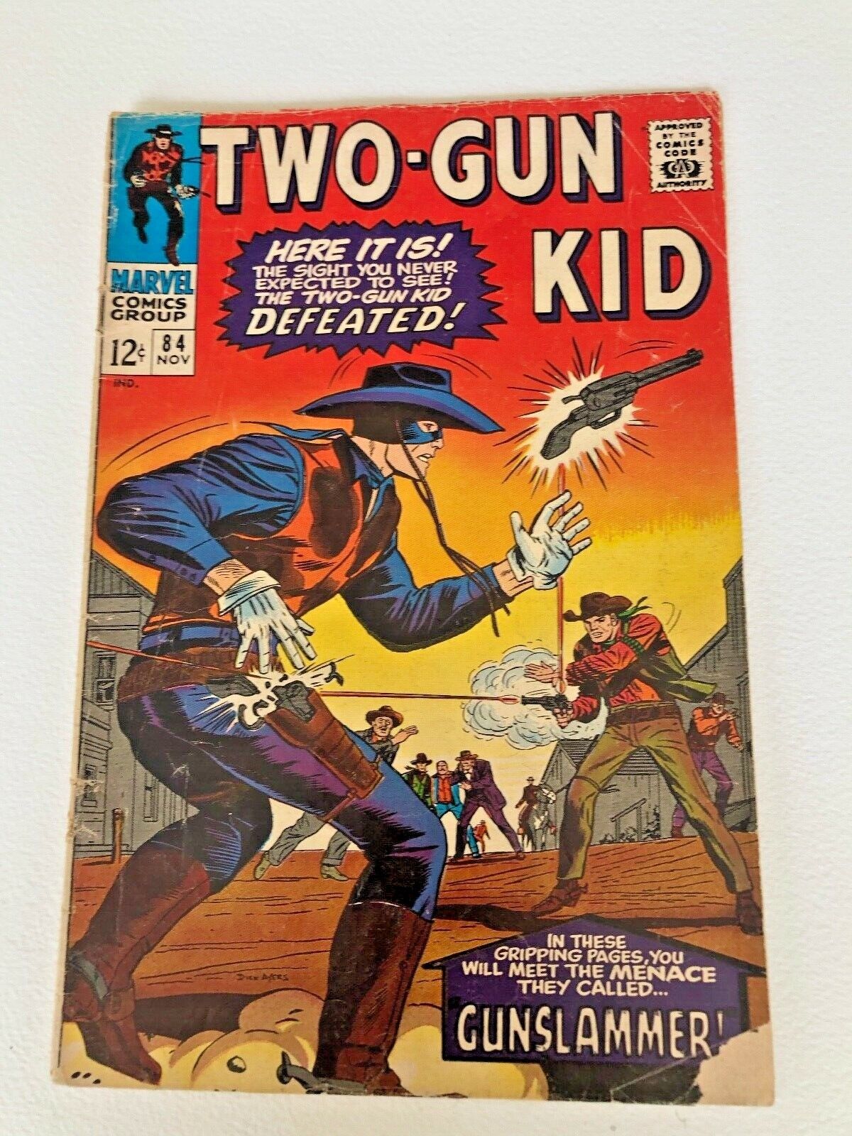 Vintage TWO-GUN KID # 84 Nov 1966 Stan Lee  not graded 