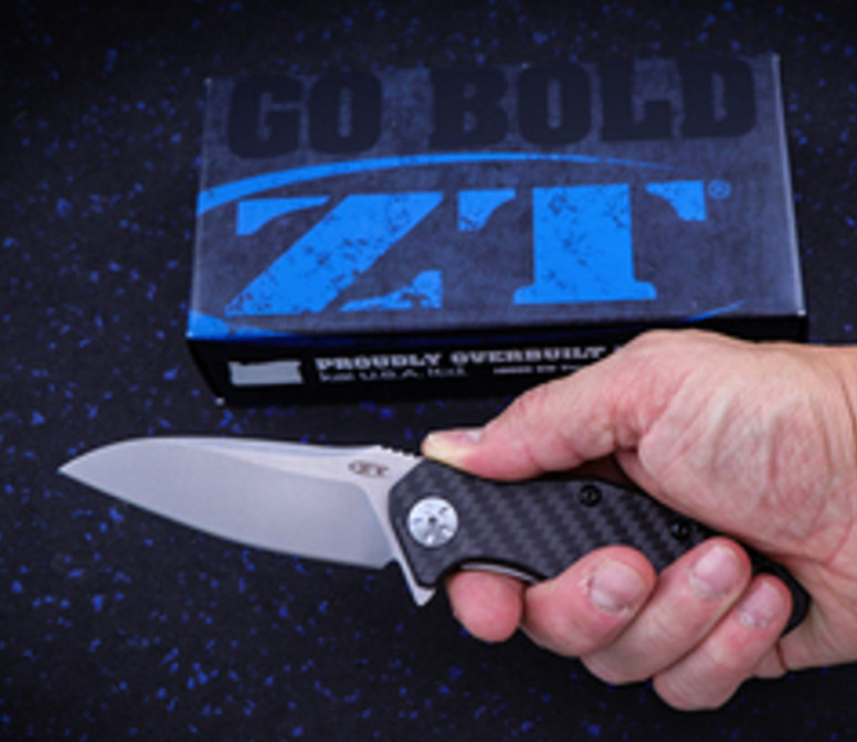 Zero Tolerance 0770CF Assisted Opening Knife Carbon Fiber 3.25