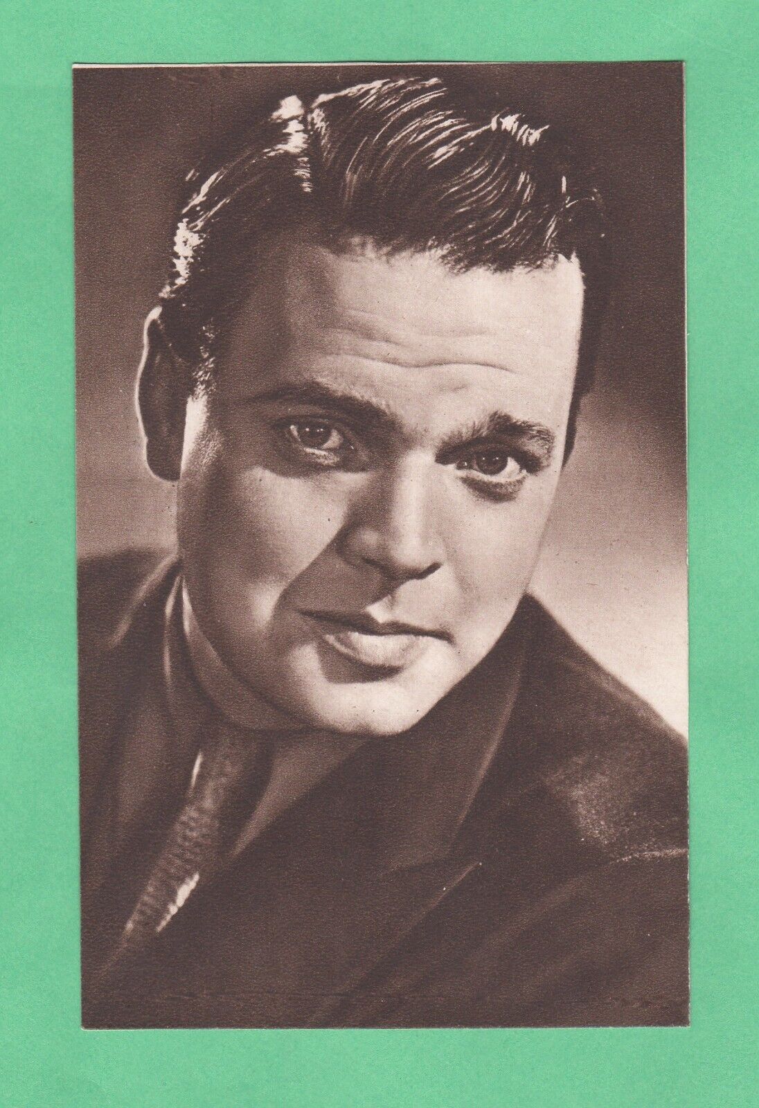 1930's  Very Early  Orson Welles   Spanish  Postcard  very rare