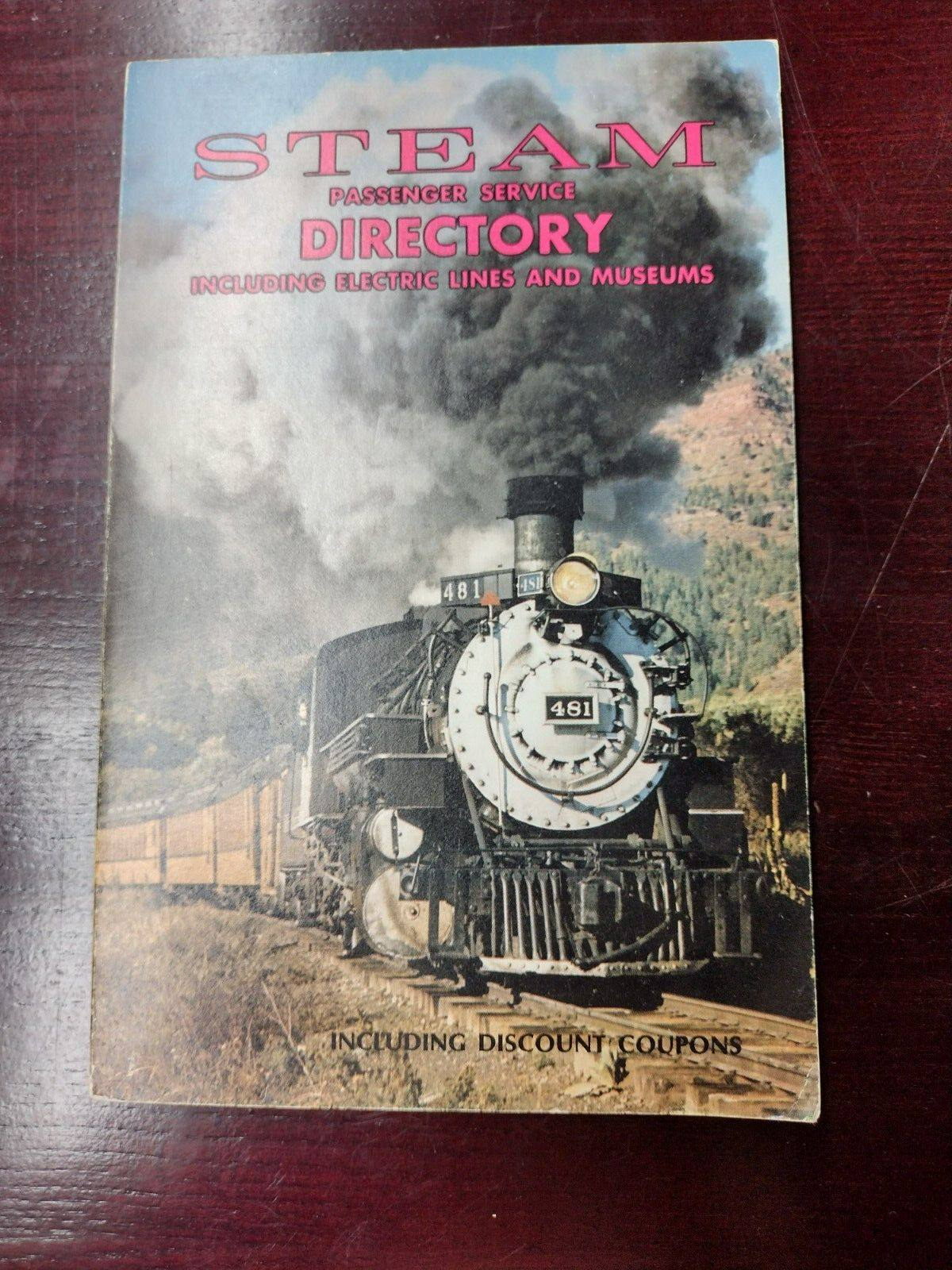 Steam Passenger Service Directory 1982