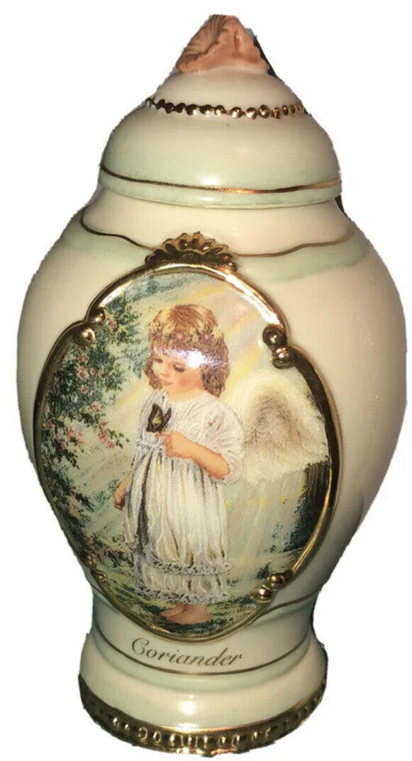 Bradford Exchange Angels Spice Jar  By Dona Gelsinger  Coriander