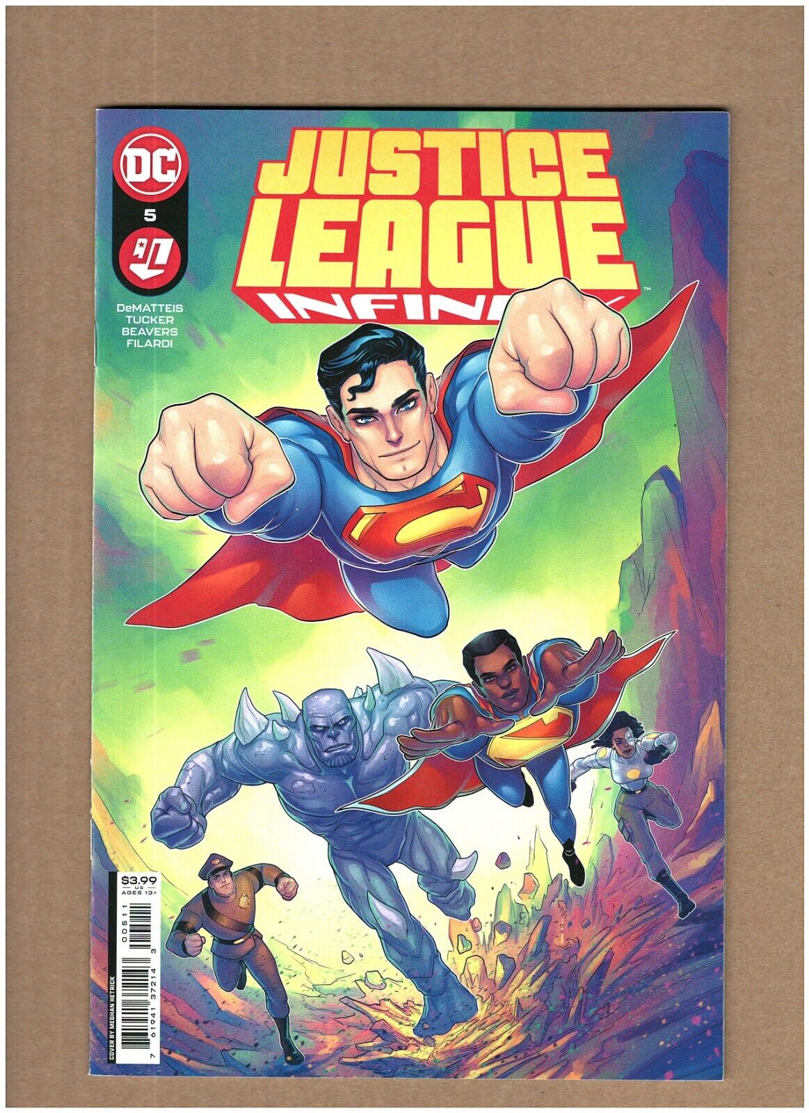 Justice League Infinity #5 DC Comics 2022 Superman NM- 9.2
