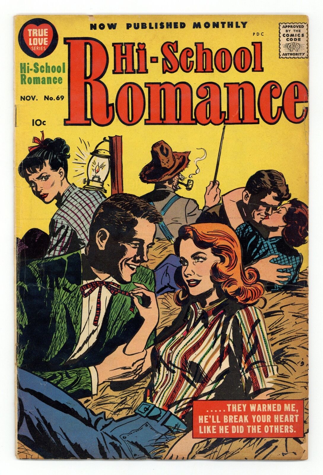Hi-School Romance #69 GD+ 2.5 1957