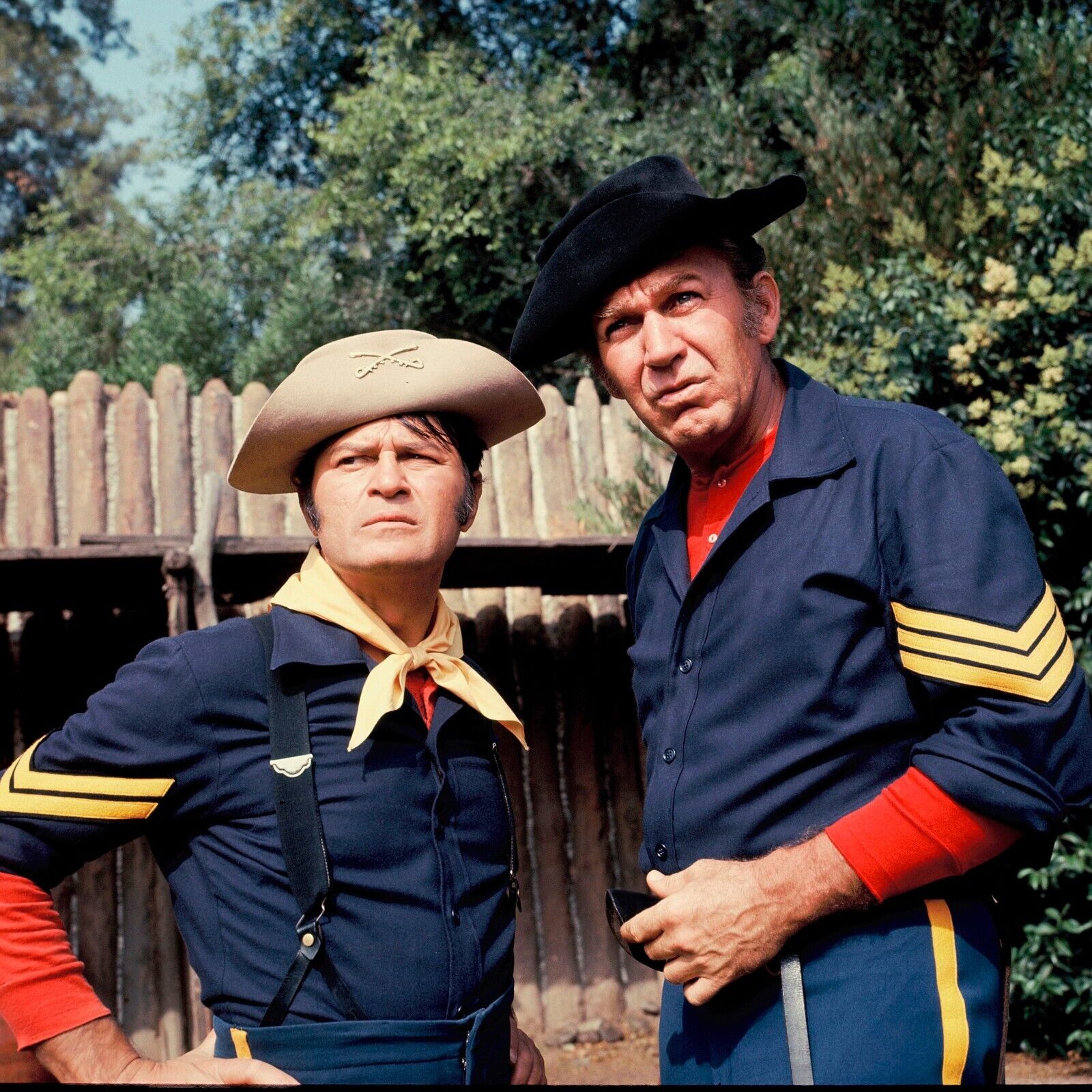 F Troop Forrest Tucker Larry Storch 8x10 Glossy Photo