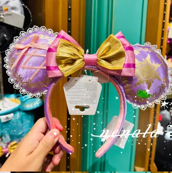Authentic 2024 New Shanghai Disney Rapunzel Princess tangled Headband Disneyland