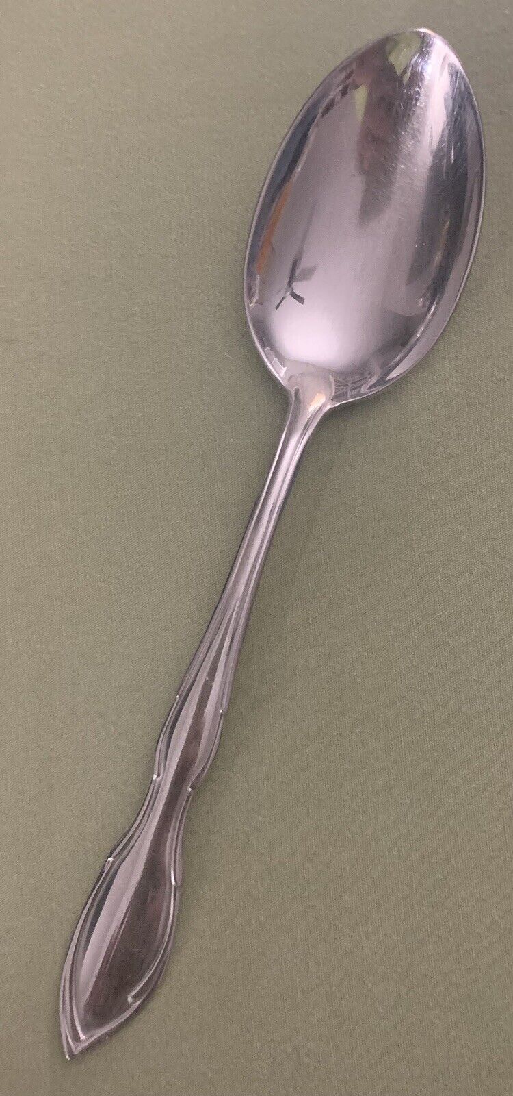 Vintage CHANSON by Gorham Stegor SOUP SPOON Stainless 6-5/8” USA