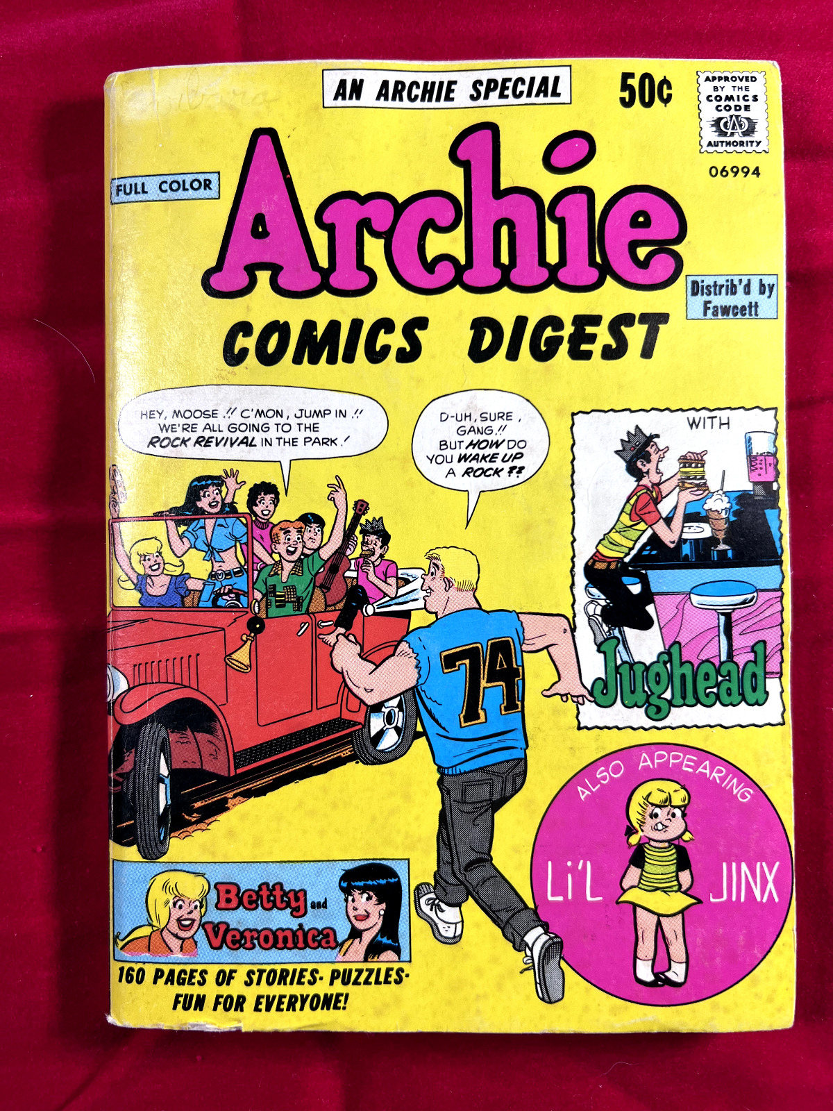 Archie Comics Digest #1 (1973) 1st Archie Digest Major Publishing Key DeCarlo