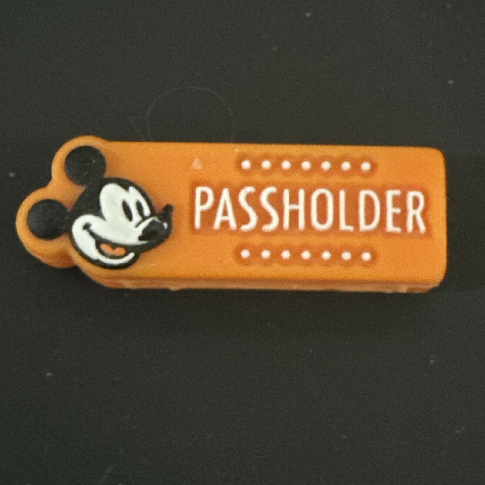 Disney Parks Annual Passholder Orange Magicband Slider