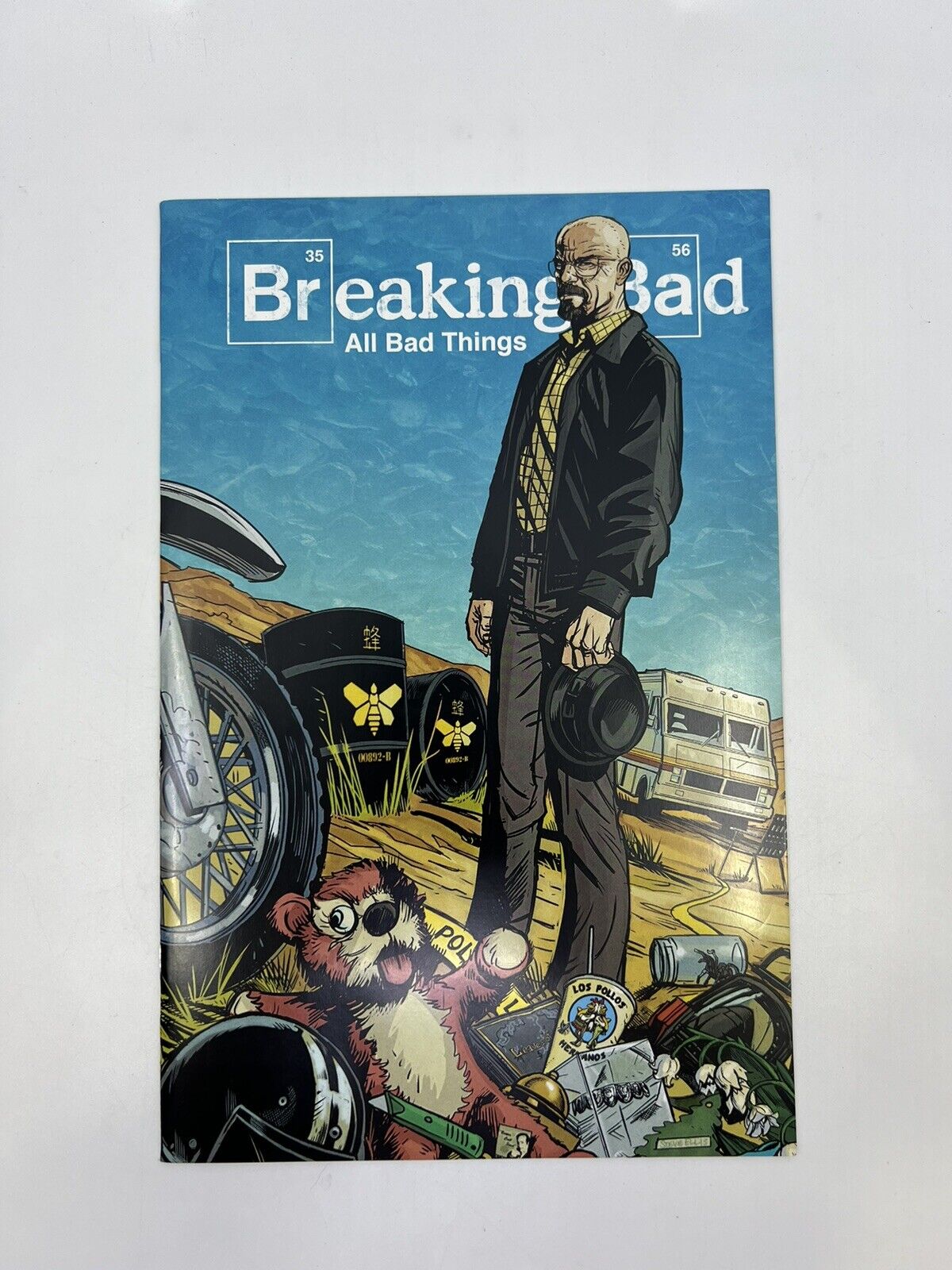 2013 AMC BREAKING BAD ALL BAD THINGS #1 COMIC 500 PRINT RUN SEE PICTURES