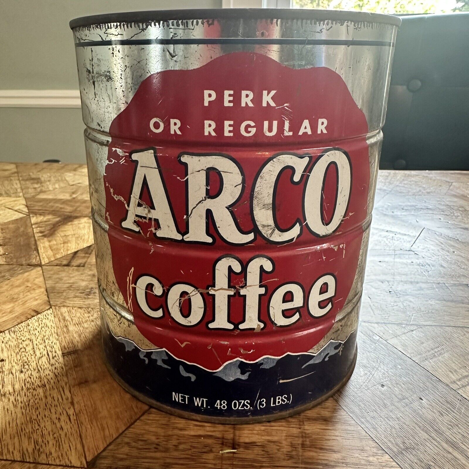 Vintage Arco Coffee Can Duluth Mn 3 Lbs Scarce Version
