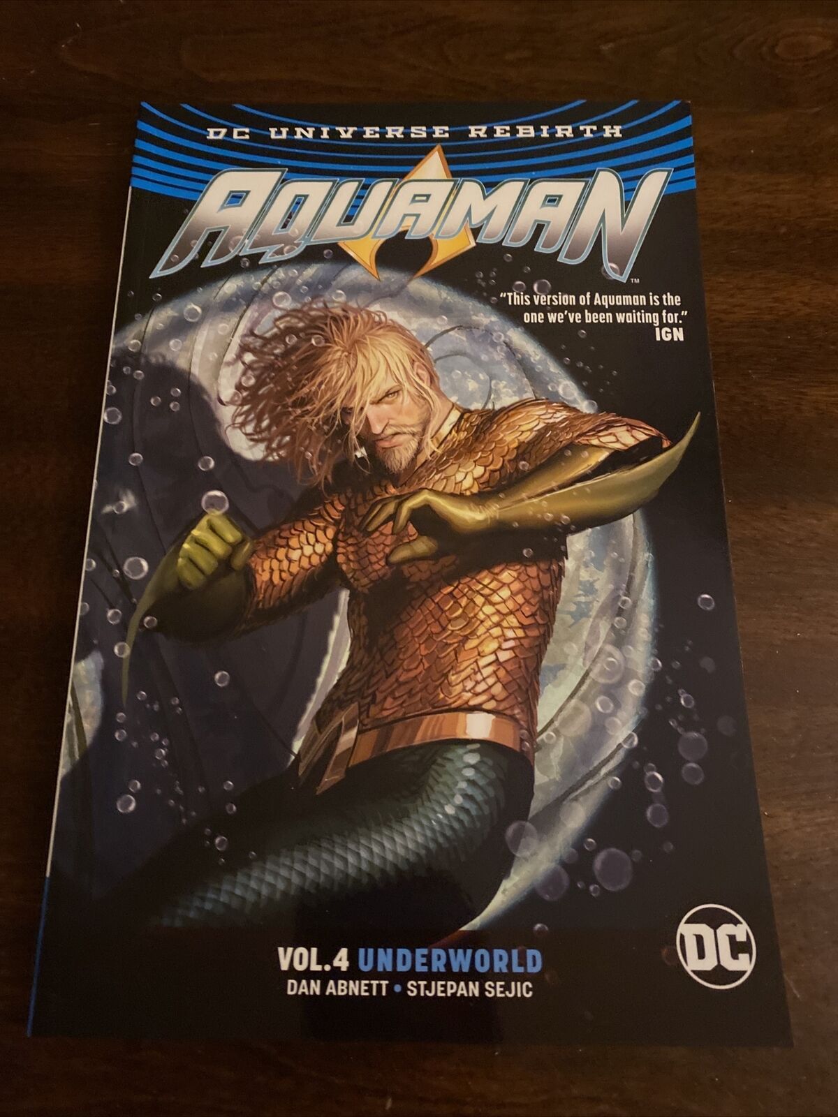 Aquaman Vol 4 Underworld (DC Comics, March 2018 Trade Paperback) BRAND NEW