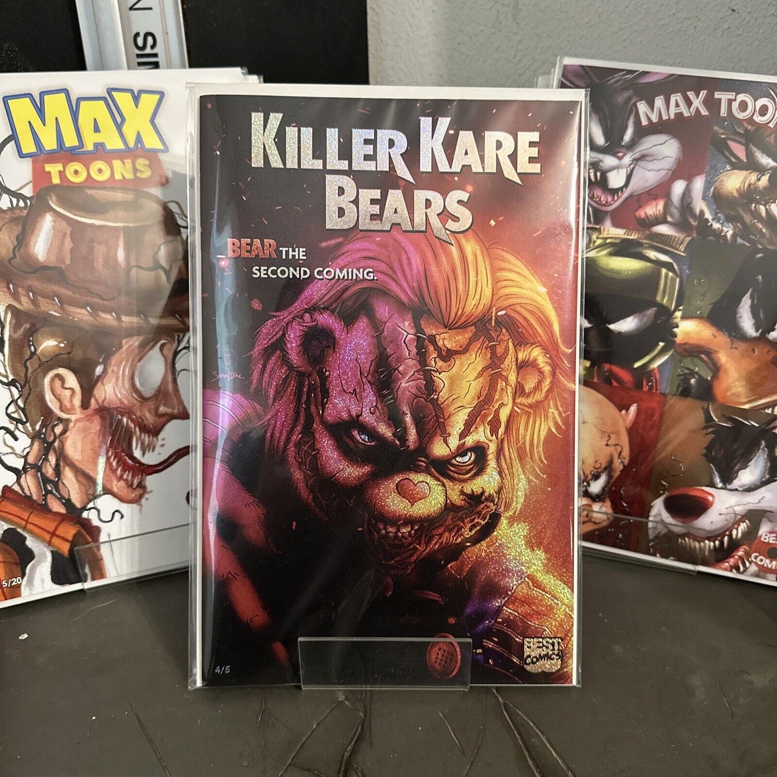Killer Kare Bears Chucky The Next Chapter 4/5 Glitter Foil Variant Best Comics