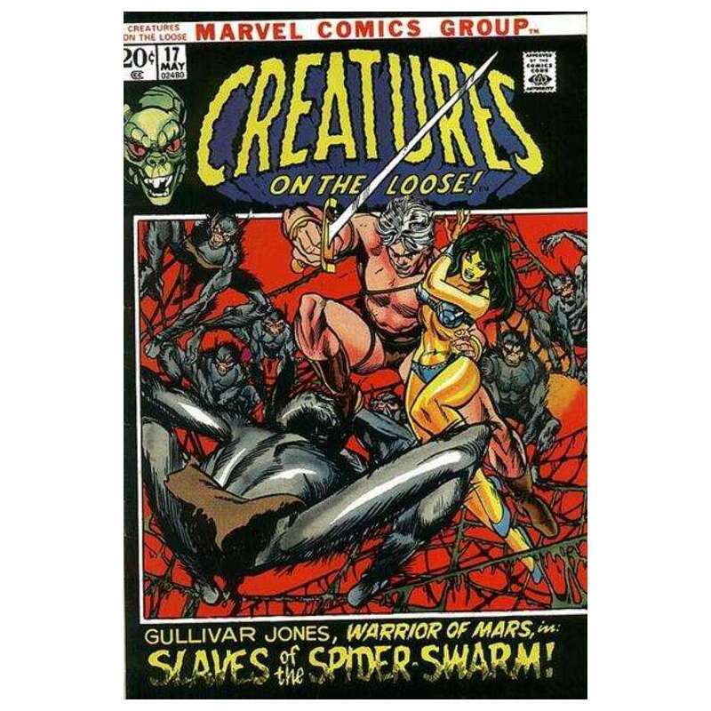Creatures on the Loose #17 in Fine minus condition. Marvel comics [y