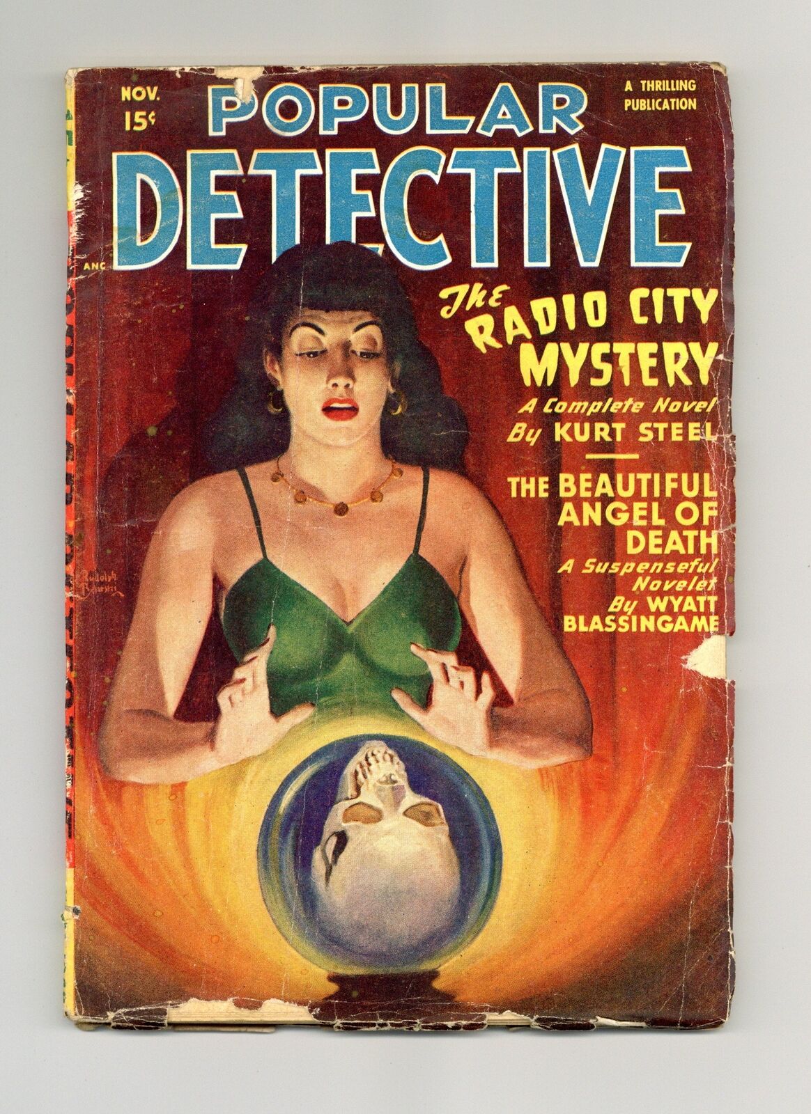 Popular Detective Pulp Nov 1948 Vol. 35 #3 VG- 3.5