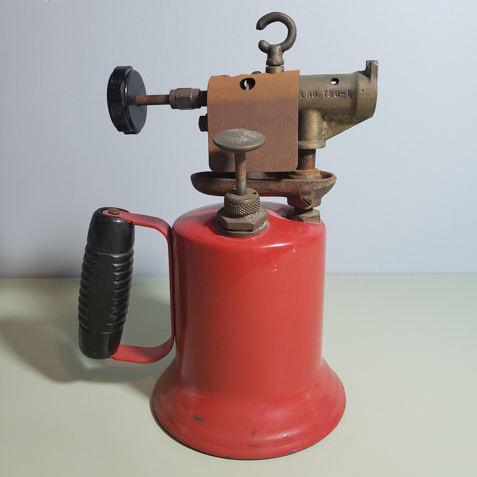 Vintage Turner Red Blow Torch - Model No. 150-1