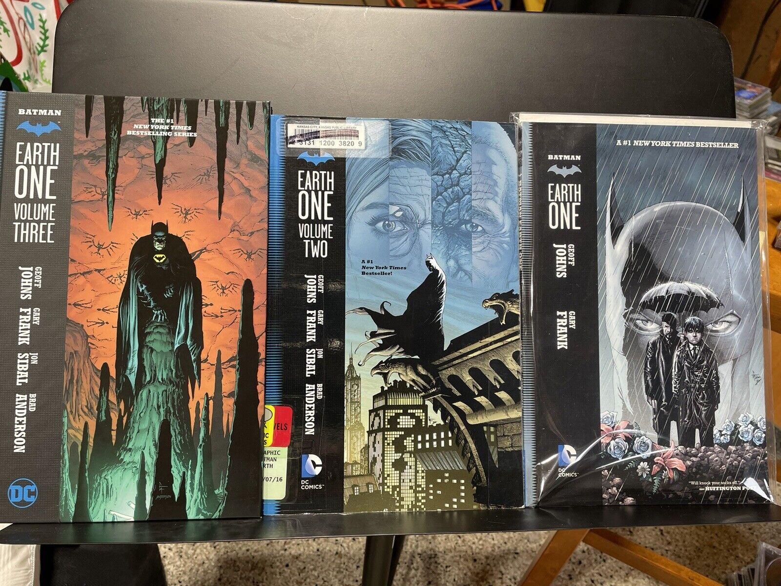 Batman Earth One Volumes 1, 2, 3