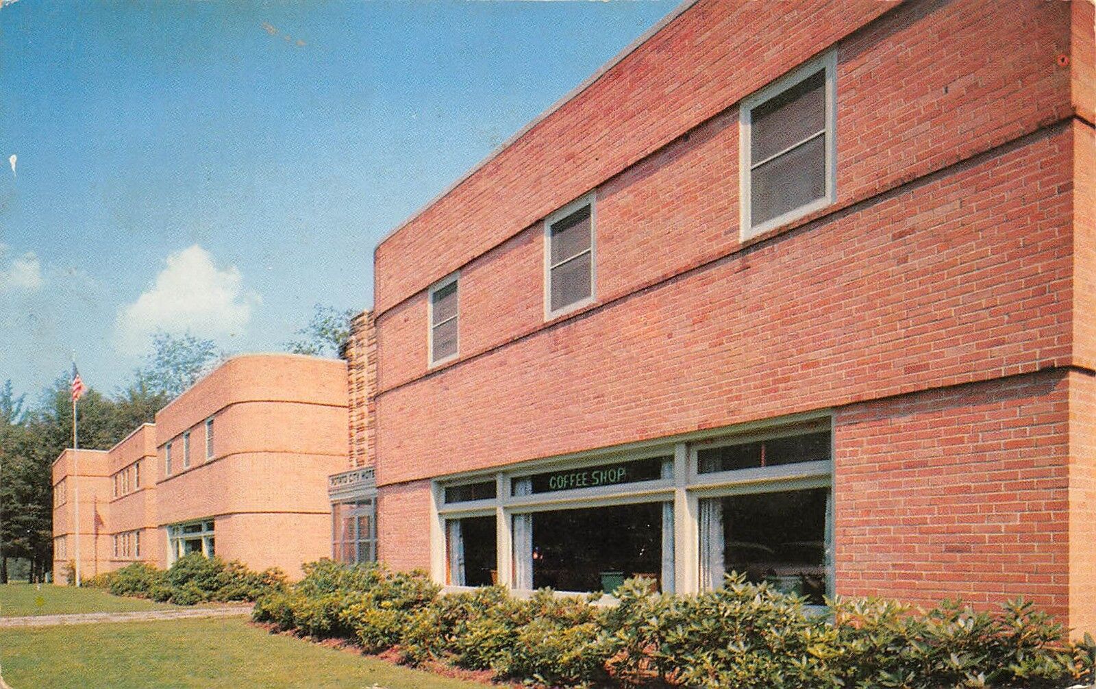 Coudersport Pennsylvania 1960s Postcard Potato City Hotel 