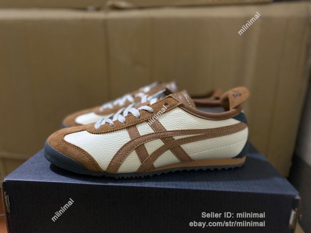 Classic Onitsuka Tiger MEXICO 66 Sneakers Cacao/Brown - Unisex Fashion Shoes 