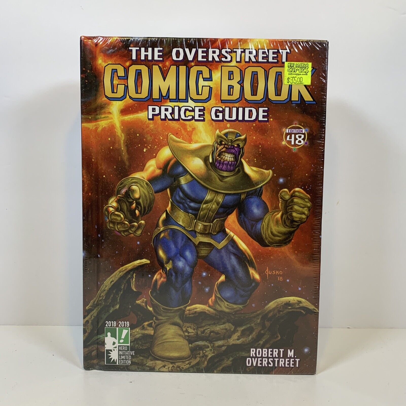 The Overstreet Comic Book Price Guide Edition 48, 2018-2019 Hero Initiative HC