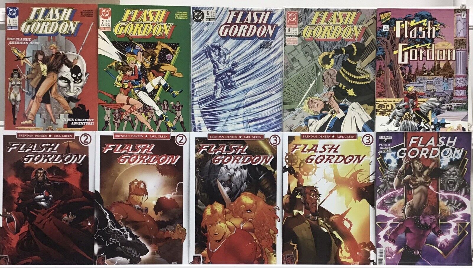 DC Comics - Flash Gordon - Comic Book Lot Of 10