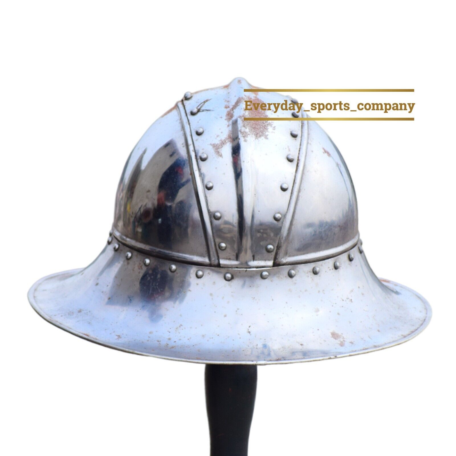 Medieval Kettle Hat Medieval Knight Crusader Steel Armour Replica Helmet