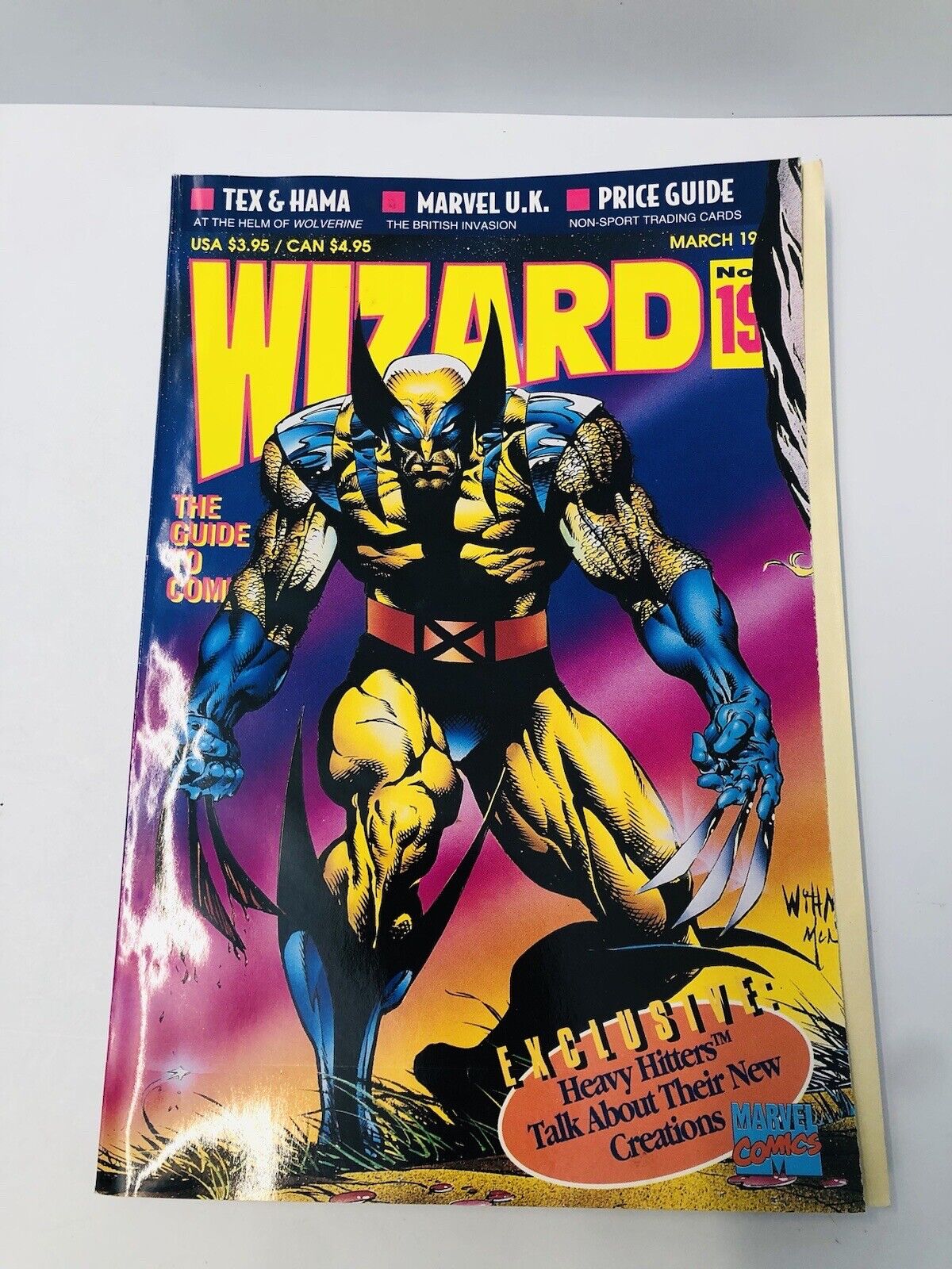 WIZARD MAGAZINE THE GUIDE TO COMICS Volume 1 #19 March 1993